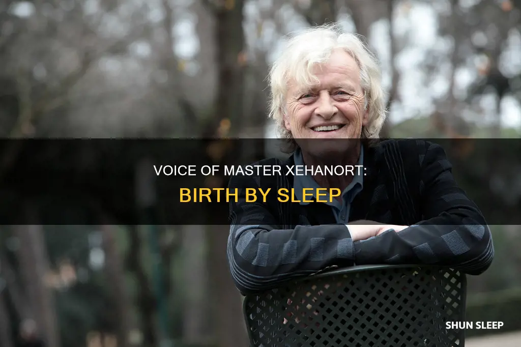 who voices old xehanort in birth by sleep