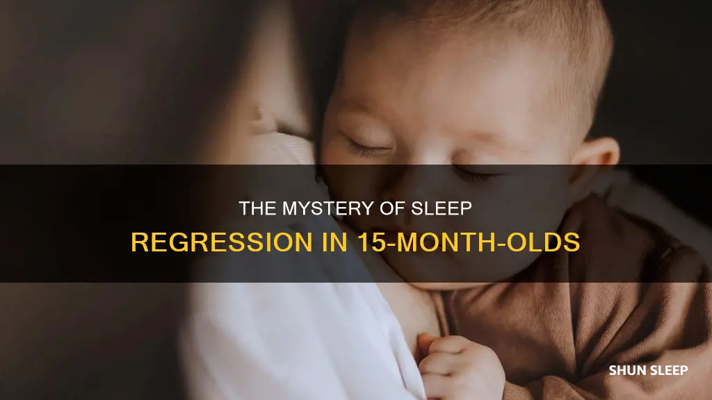 why 15 month old sleep regression
