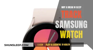 Samsung Watch: Sleep Tracking and Breaks Explained