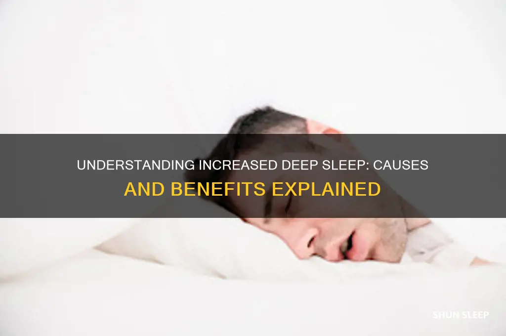 why am i getting a lot of deep sleep