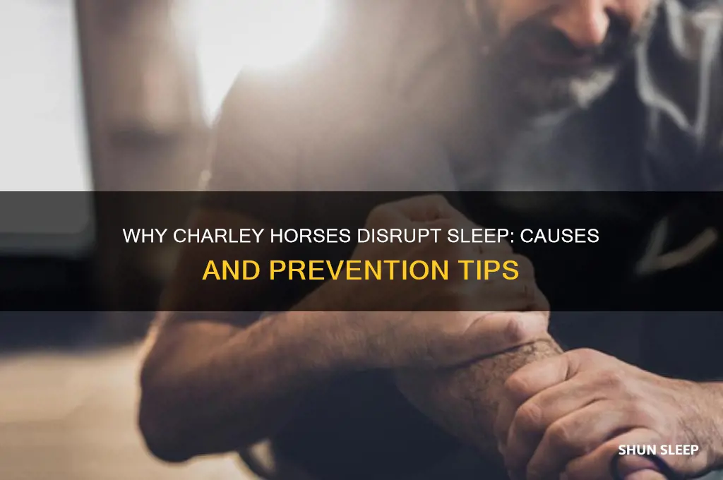why am i getting charley horses in my sleep