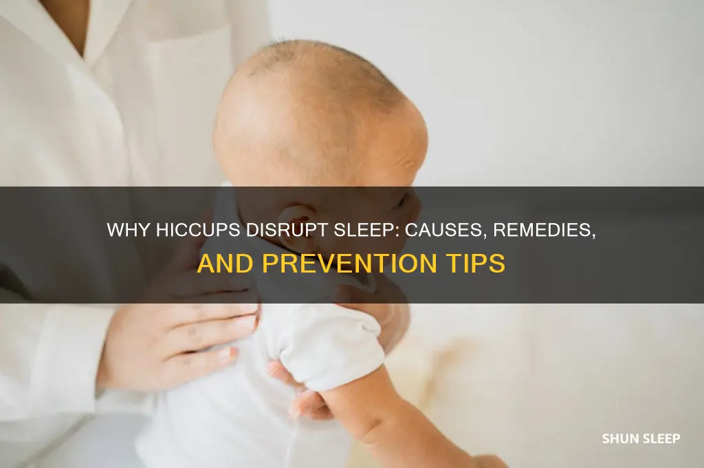 why am i getting hiccups in my sleep