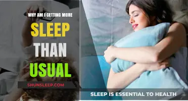 Unusual Sleep Patterns: Why You're Suddenly Sleeping More Than Usual