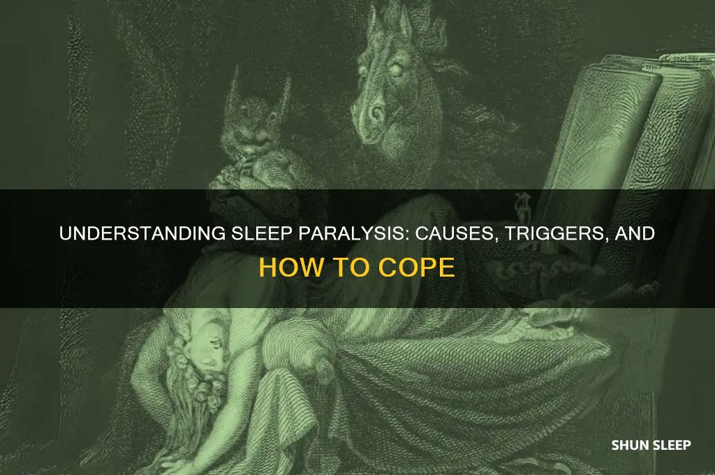 why am i getting sleep paralisis