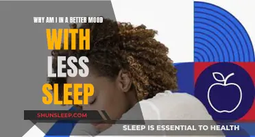 Less Sleep, Better Mood: Why?