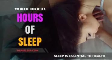 Unraveling the Mystery: Why 4 Hours of Sleep Might Not Leave You Tired
