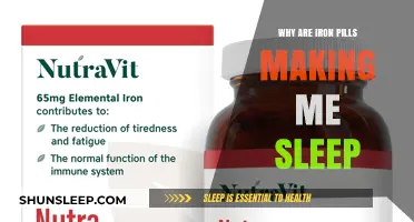 Iron Pills: Unwanted Sleepiness