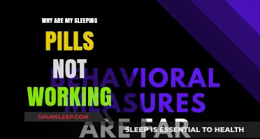 Sleeping Pills Ineffective: What's the Real Reason?