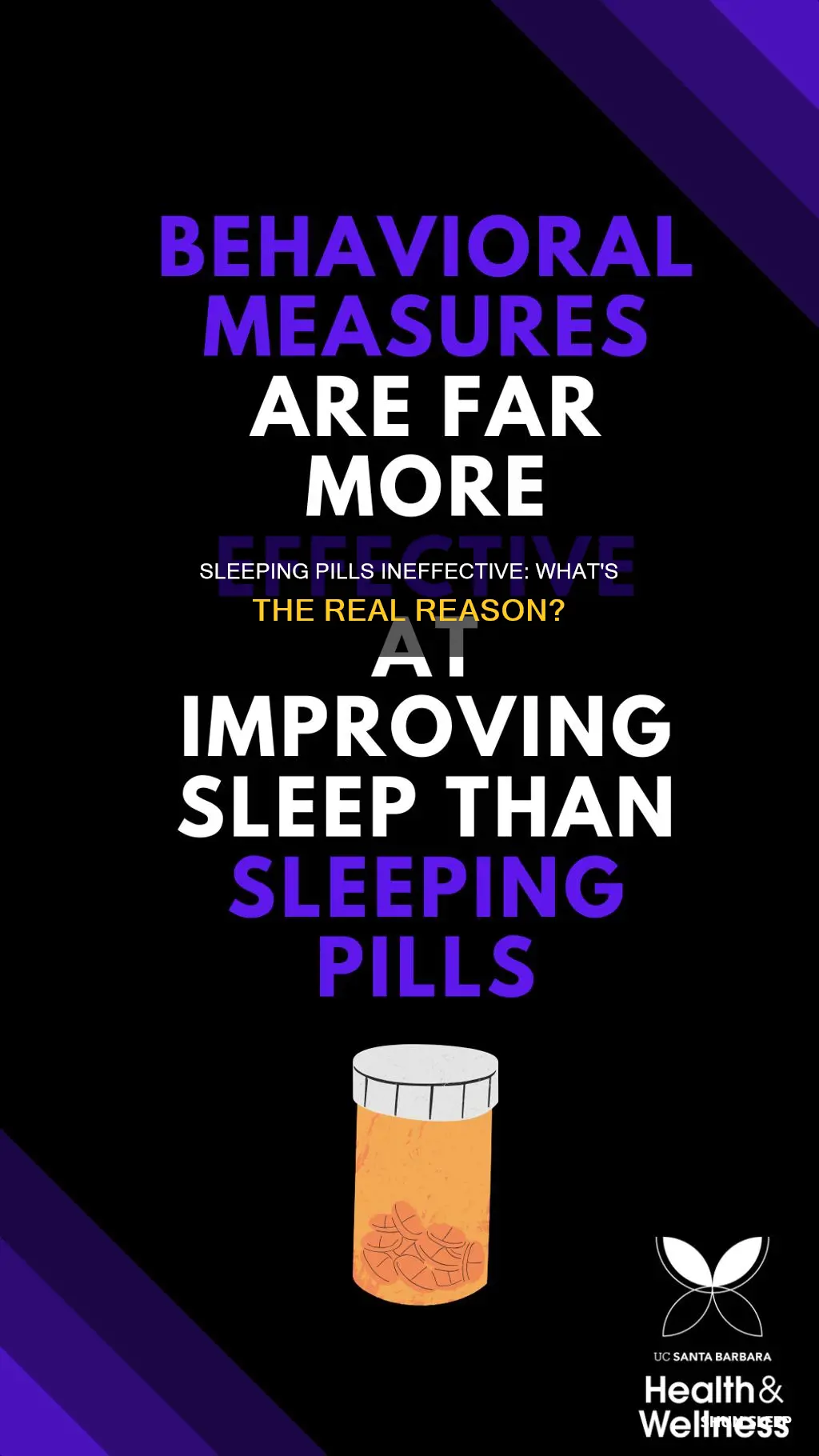 why are my sleeping pills not working