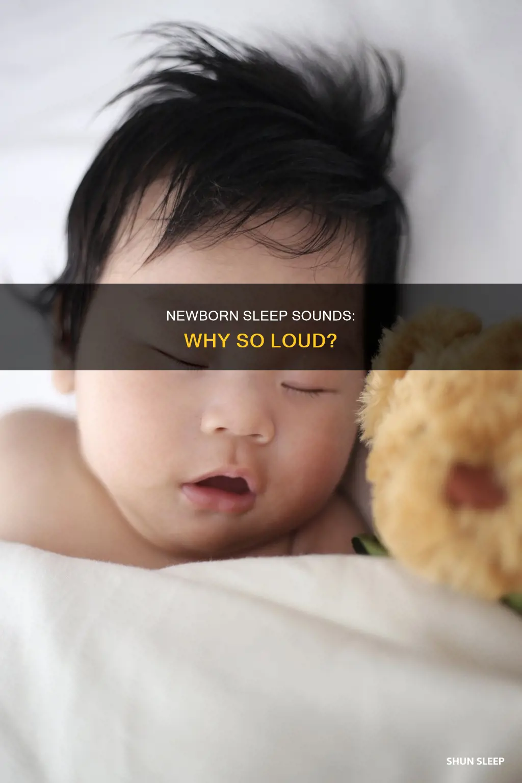 why are newborns so loud when sleeping