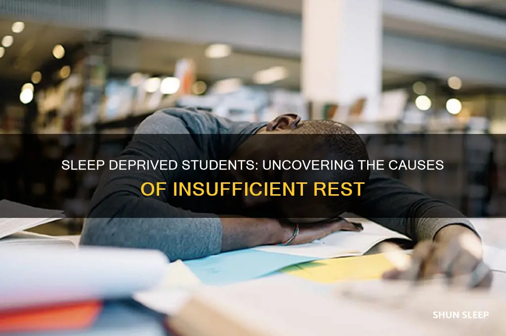 why are students not getting enough sleep