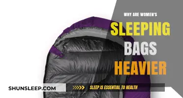 Women's Sleeping Bags: Heavier, Warmer, and More Comfortable