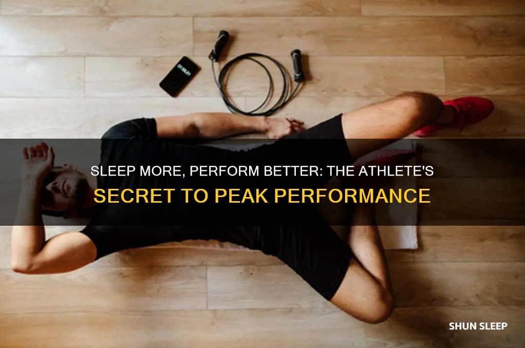 why athletes should get more sleep