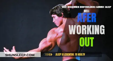Beginner Bodybuilders: Post-Workout Sleep Woes Explained