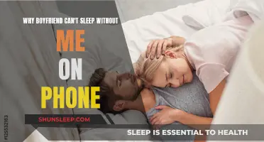 Boyfriend's Sleep Depends on Phone Calls With Me
