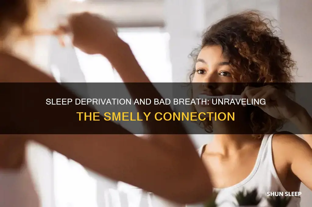 why breath stinks when not getting enough sleep