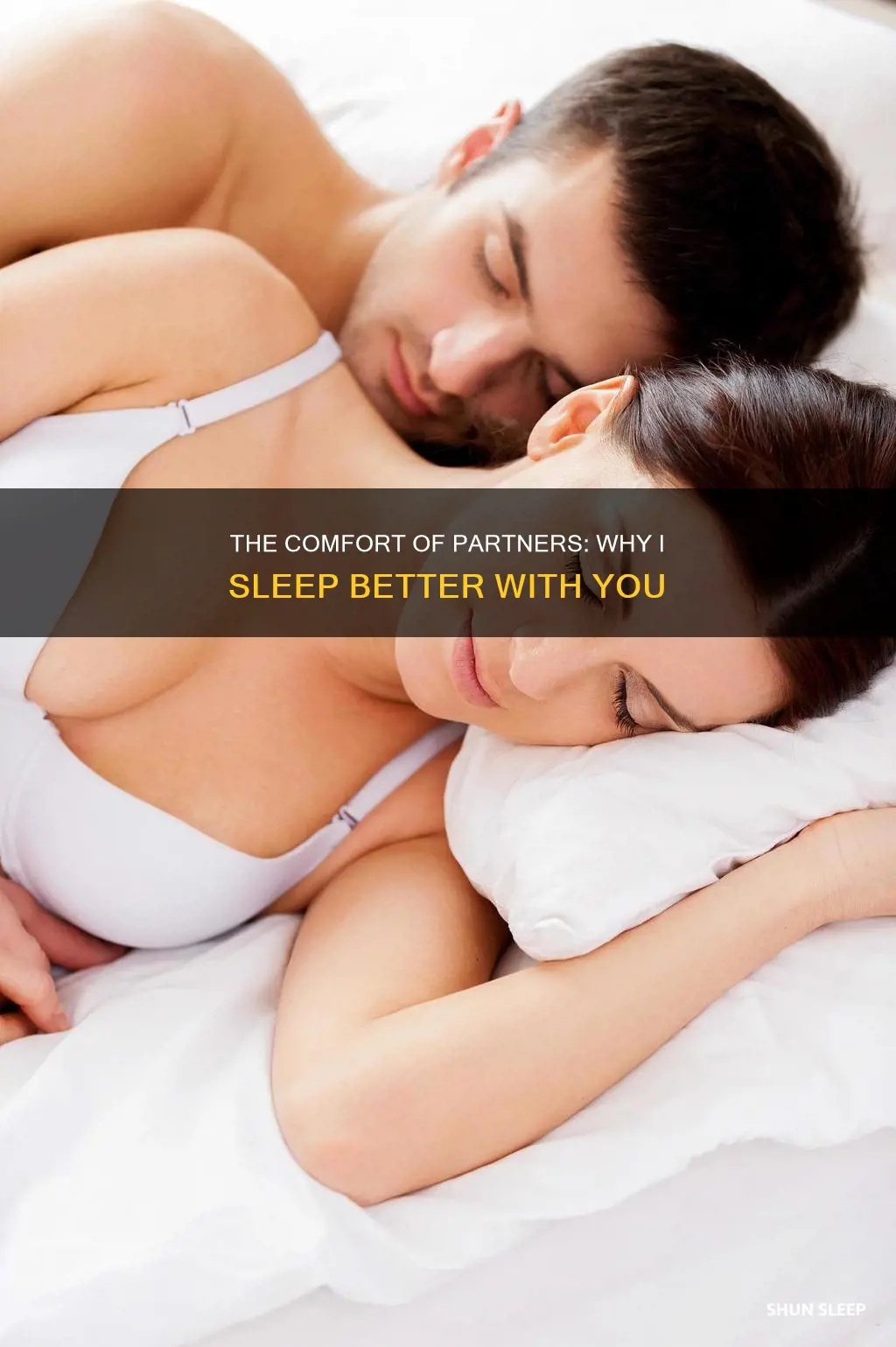 why can i not sleep without my partner
