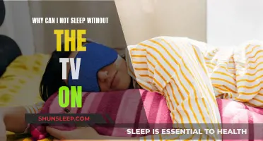 The TV's Soothing Effect: Why I Need It to Sleep