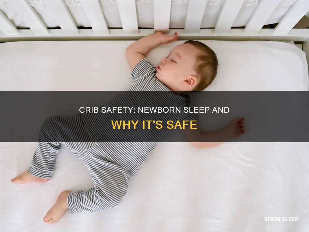why can newborns sleep in a crib