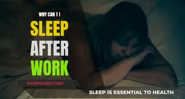 Work Stress and Sleep: Why Can't I Sleep?