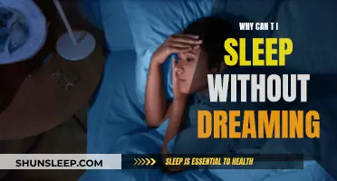 Dreaming and Sleep: Why Can't I Sleep Peacefully?