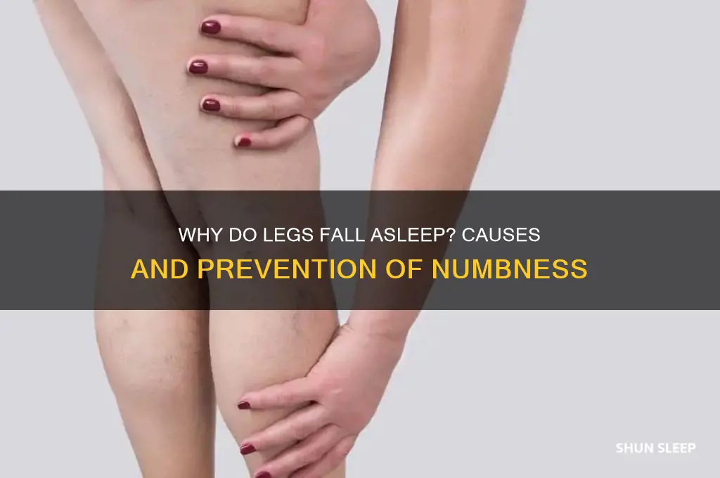 why can you legs get numb when sleep