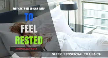 Why Can't I Get Enough Sleep? Unraveling the Restlessness Mystery