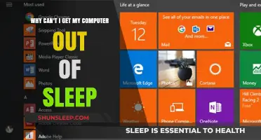 Troubleshooting Sleep Mode: Why Your Computer Won't Wake Up