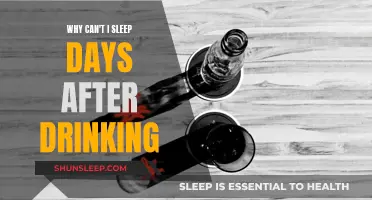 Alcohol-Induced Insomnia: Why Can't I Sleep Days After Drinking?