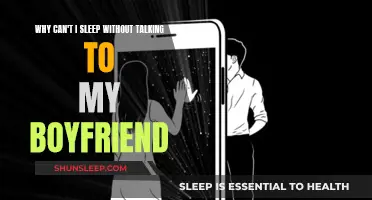 Boyfriend Bedtime Blues: Can't Sleep Without Him