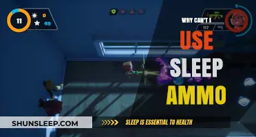 Sleep Ammo: Why You Shouldn't Use It
