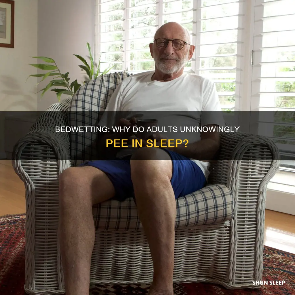 why did i pee myself in my sleep without knowing