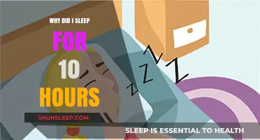 Unraveling the Mystery: Why I Slept for 10 Hours Straight