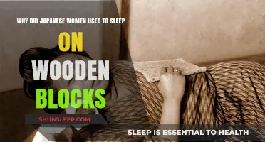 How Japanese Women Used to Sleep on Wood