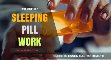 Sleeping Pills: Why They Fail to Work
