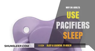 Pacifiers: Adult Sleep Solution or Problem?
