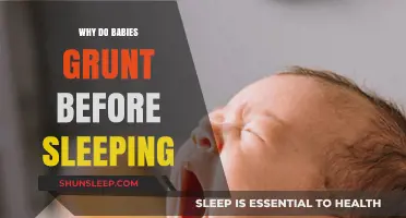 Why Babies Grunt Before Sleeping: Understanding Their Soothing Sounds