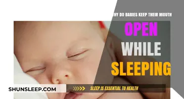 Why Do Babies Sleep with Their Mouths Open? Explained