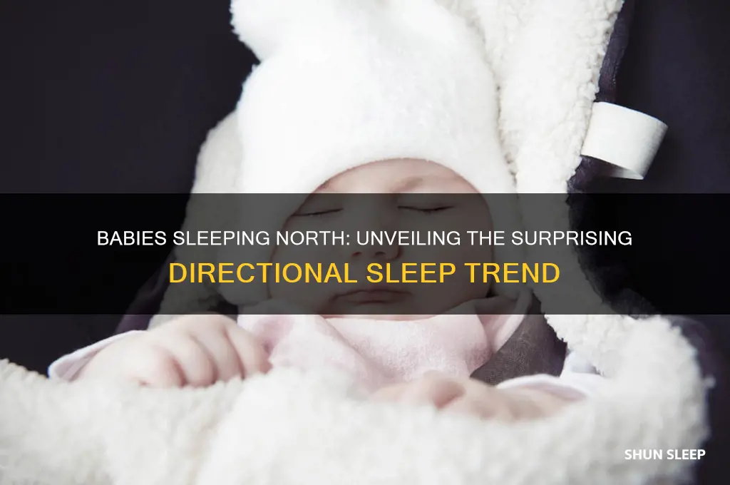 why do babies sleep facing north
