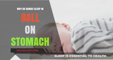 Why Do Babies Sleep in the Ball-on-Stomach Position?