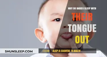 Why Do Babies Sleep with Their Tongue Out? Explained