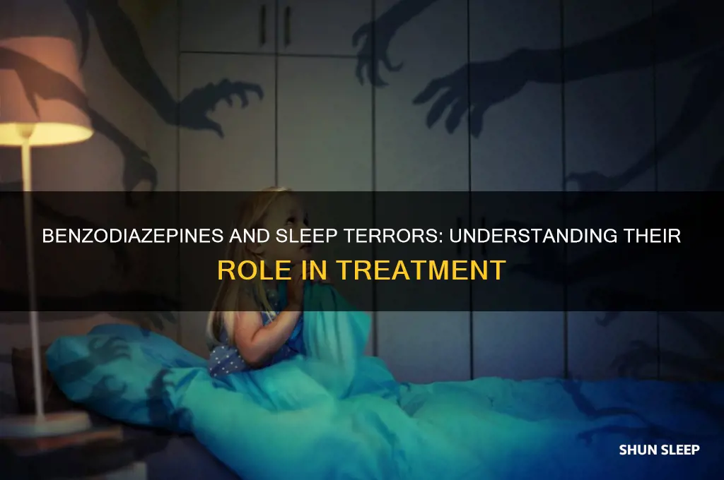 why do benzodiazepines help with sleep terrosr