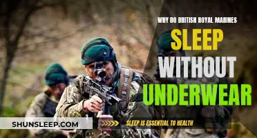 British Royal Marines' Sleepwear: Commando Style