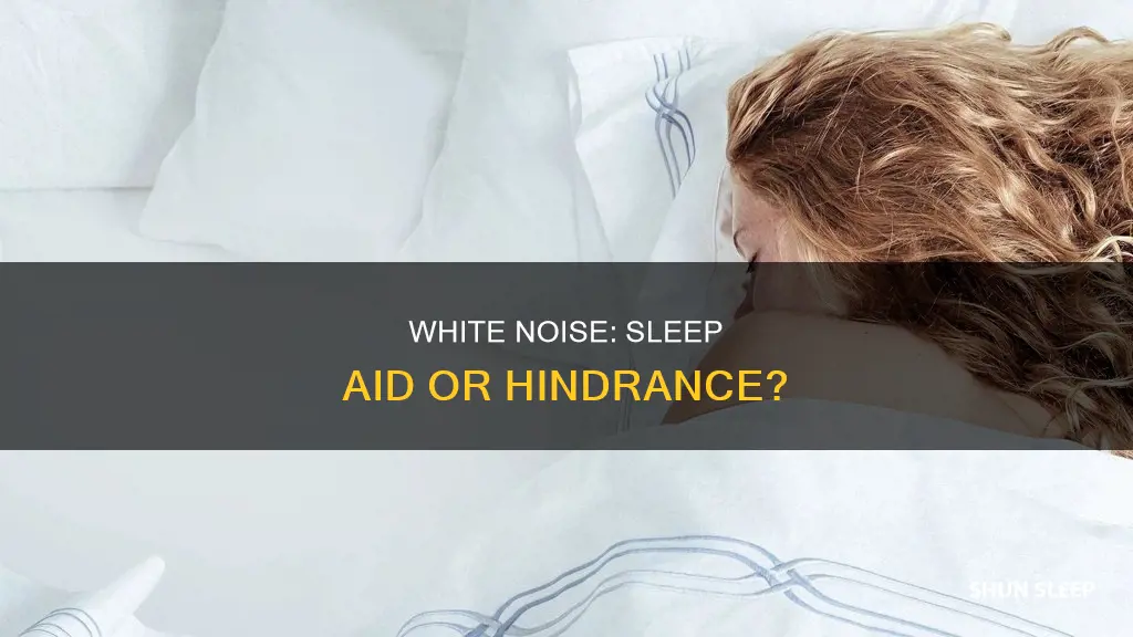 why do epople need white noise to sleep