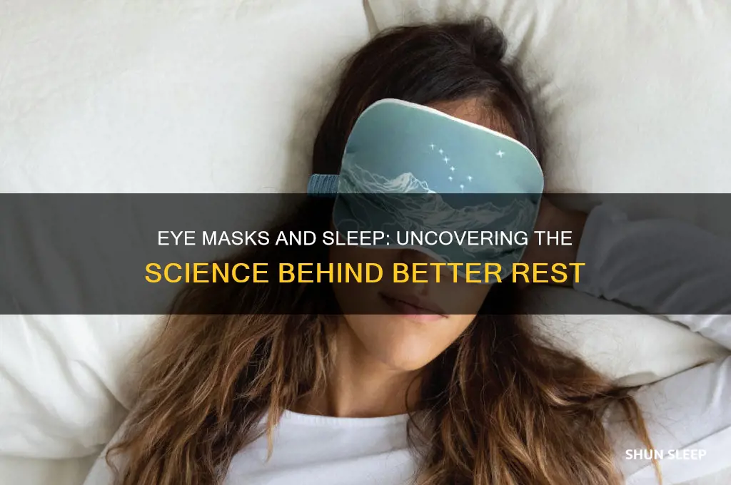 why do eye masks help you sleep