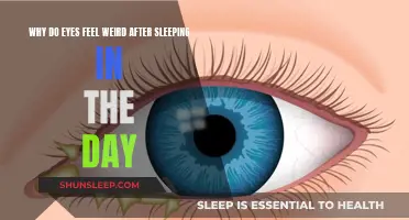 Daytime Naps: Why Your Eyes Feel Strange Upon Awakening