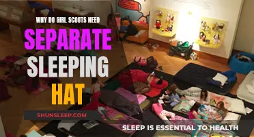 Girl Scouts' Sleep: Separate Hats, Safe and Comfortable