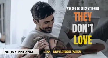 The Real Reason Men Sleep With Women They Don't Love