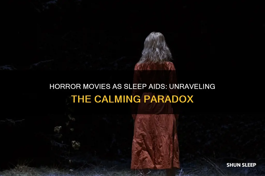 why do horror movies help me sleep