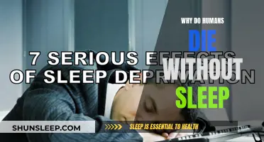 Sleep Deprivation: A Matter of Life and Death
